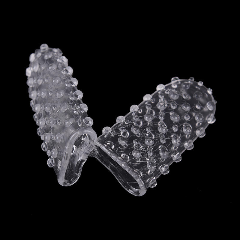 Finger Penis Sleeve Vibrator für Frau Squirt G-Punkt Penis Dildo Erwachsene Sex-Spielzeug