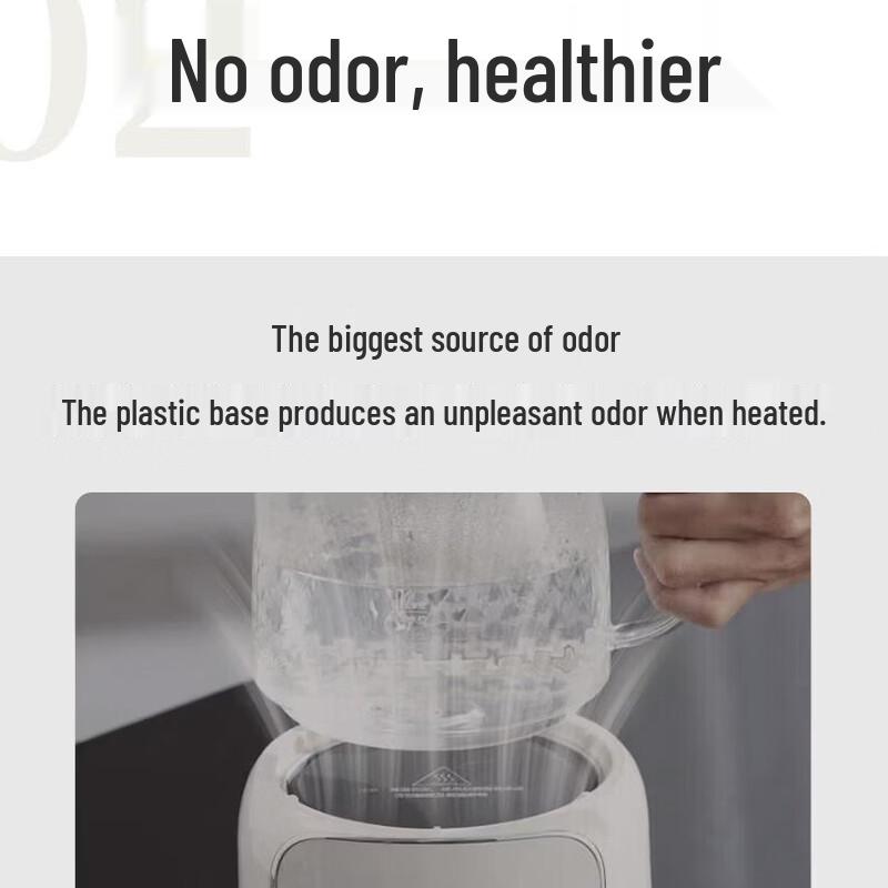 Supor 1.5L All-Glass Health & Tea Kettle