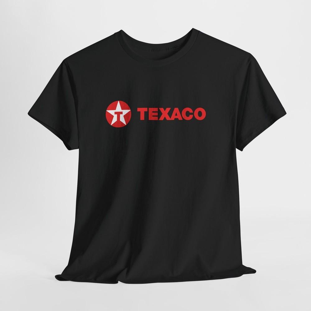 

Texaco Black T-Shirt – Unisex Vintage Gas Station Logo Tee for Men or Women 3XL