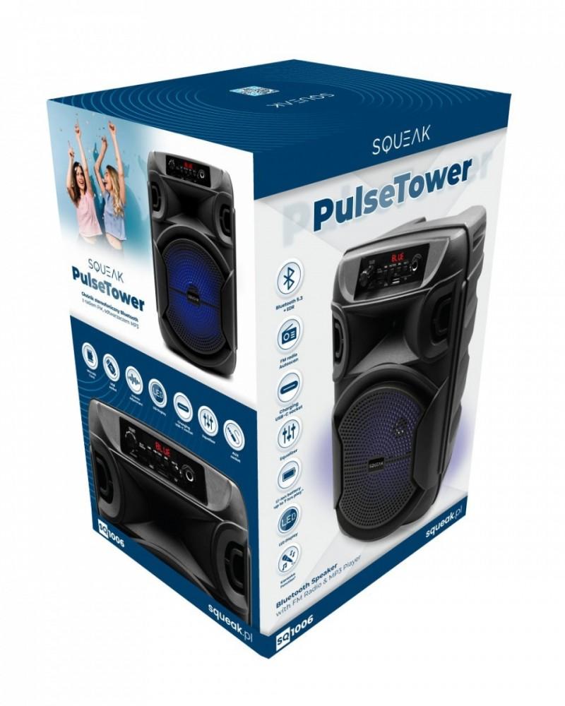 CAIXA DE SOM BLUETOOTH 5.3 E DR PULSETOWER SQ1006