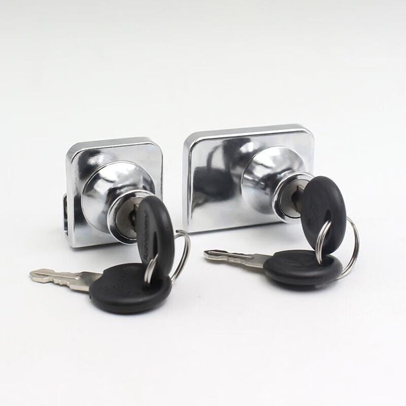 Wensitan Zinc Alloy Drill-Free Glass Cabinet Door Lock