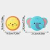 Cartoon Interactive Dog Throw Toy Soft Puppy Chew Toy Pet Accessories Pet Squeak Toy  Outdoor Sport