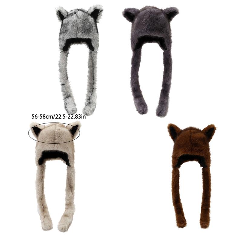 Ear Warming Hat Foxes Ears Polyester for Clothing Styles and Outdoor Fun Halloween Costume Party Cosplay Accessories