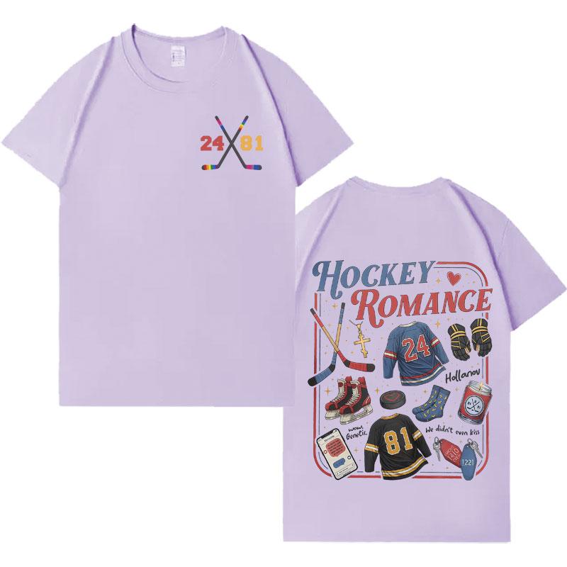 Heated Rivalry Ilya Rozanov Shane Hollander Trendy Clothes Hipster Men Women Romance High Quality Tee Shrits ONeck Punk Tshrits