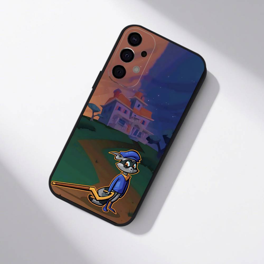 Game Sly C-CooperS Phone Case For Samsung S25,S24,S21,S22,S23,S30,Ultra,S20,Plus,Fe,Lite,5G Black Cover