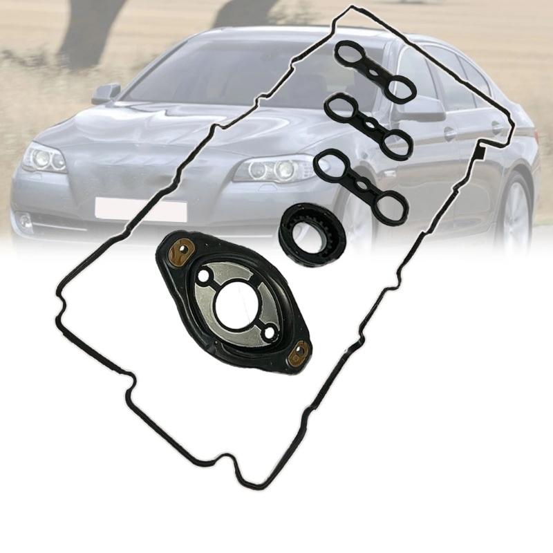 Engine Valves Cover Gasket Set 11127582245 11127552280 11127528242 for E87 E90 E92 E93 F10 E64 E63 Replacement Gasket