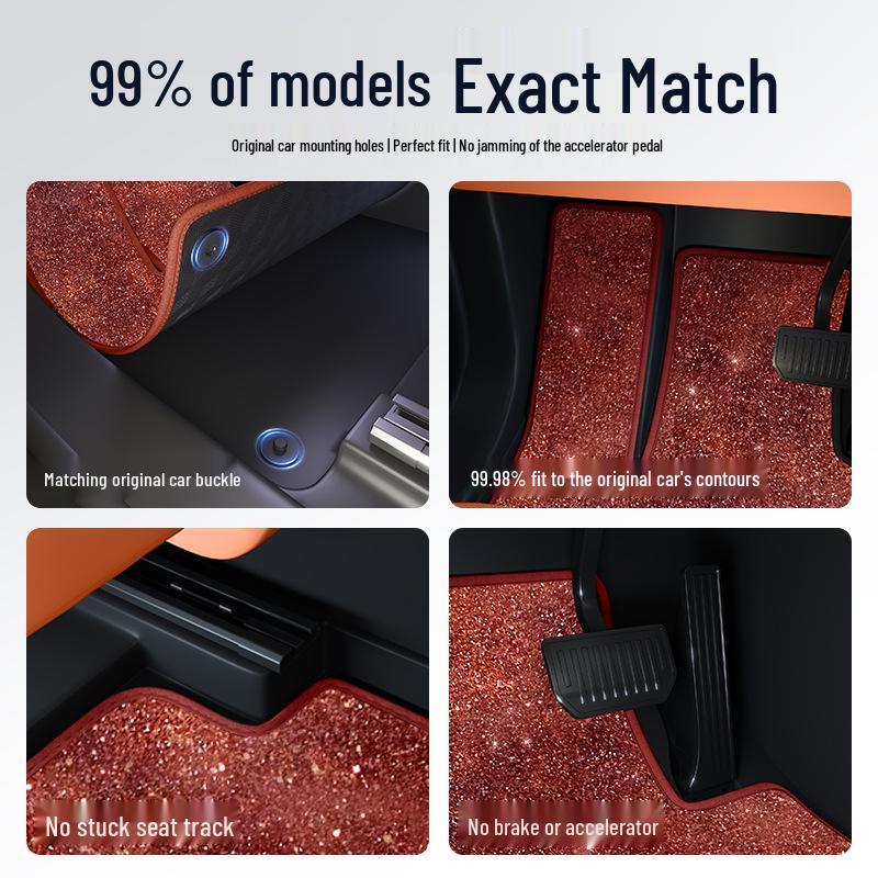 Geely Galaxy M9 2025 Floor Mats - Starry Carpet Interior Accessories