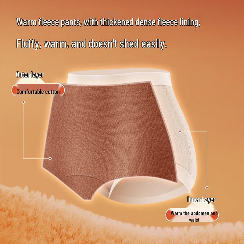 Women's Plush Thermal High-Waist Briefs