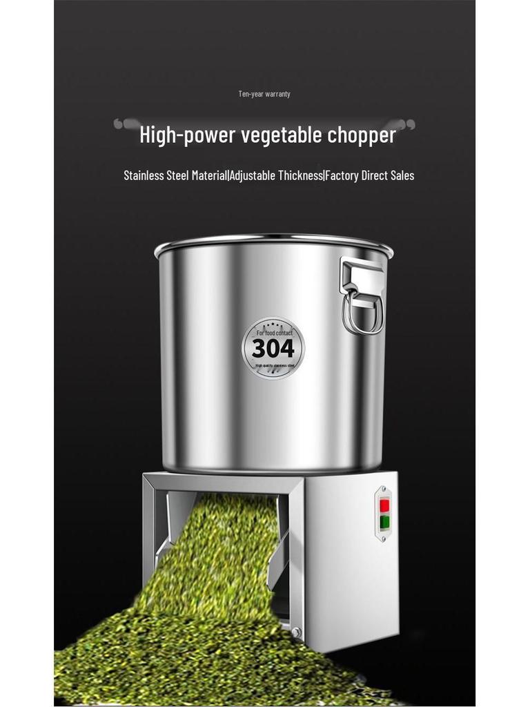 Stainless Steel Vegetable & Grass Chopper and Chicken Feed Grinder