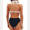 New Sexy Bikinis Halter Top Split Women Swimsuits Hanging Neck Vacation Beach Two Pieces Set Swimwear