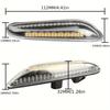 1 Pair Dynamic Amber LED Side Marker Light Sequential Blinker Turn Signal Lamp Assembly Replacement For BMW E82 E87 E90 E91 E92