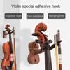 Hanger Violin Hanger Hook Wood Base Violin Holder with Bows Hook  Violin Accessories