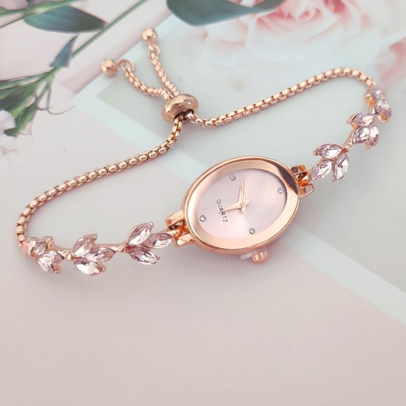 Watches for Women Reloj Mujer Mermaid Chain Light Luxury Diamond Bracelet Ladies Fashion Quartz Watches Montres Femmes