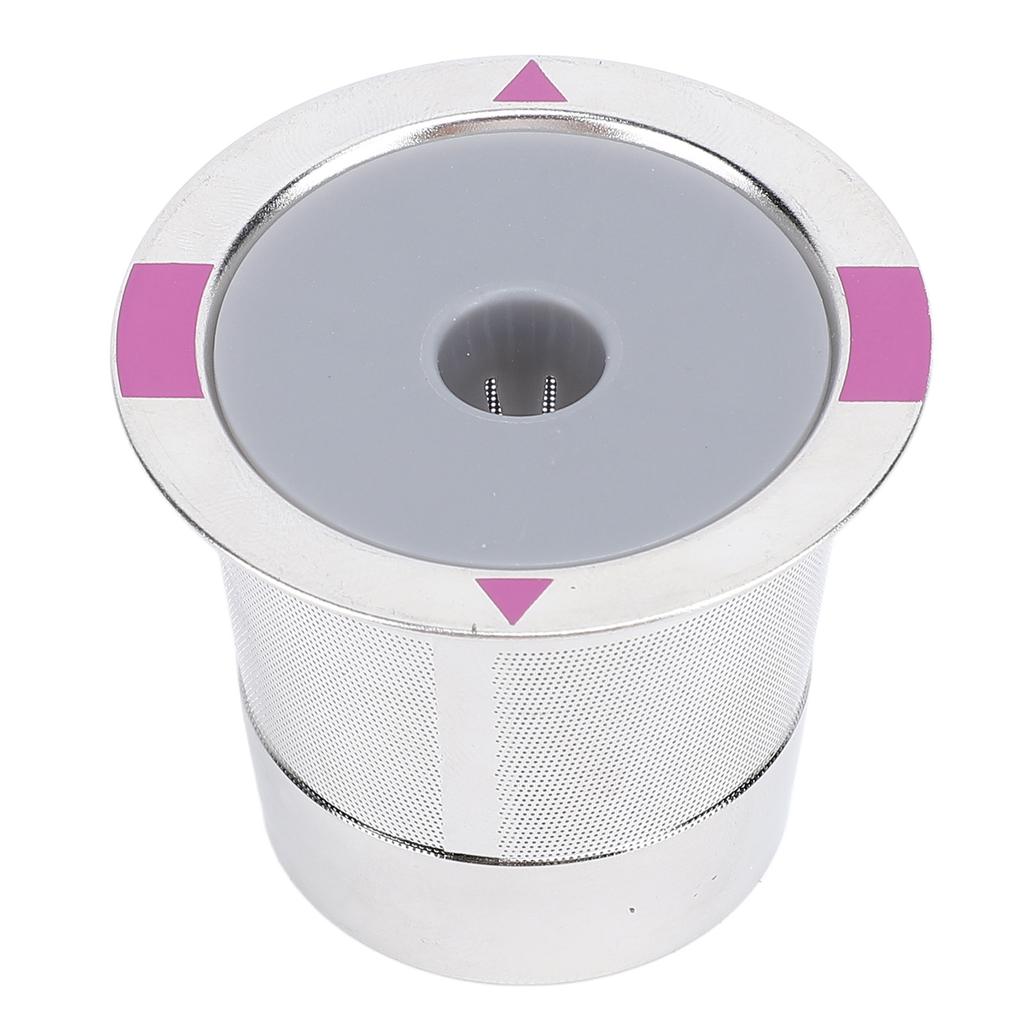 Reusable Coffee Capsule PP SUS Refillable Coffee Pod with Spoon Brush Accessories for Coffee Brewing