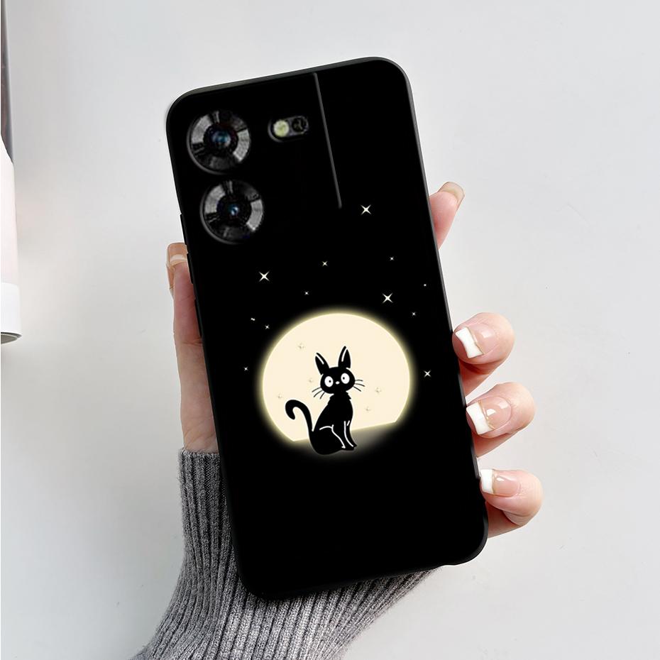 For Tecno Pova 5 Case LH7n Silicone Phone Case Stylish Pattern Slim Soft Black Funda Cover For Tecno Pova 5 4G 2023 Pova5 Capa