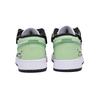 Jordan Air Jordan 1 Puppy Fragment Slip Resistant Abrasion Resistant Low top Vintage Basketball Shoes Men's Black Green 553558-131(Team85-)