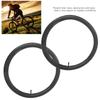 2PCS 20*2.125/2.40 Bike Inner Tubes 27.5*1.95/2.125 28/29*1.95/2.125 Bike Replacement Tubes Rubber 32mm Fo Schrader Valve