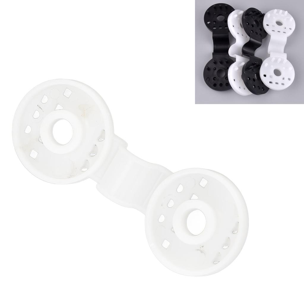 100pcs Shade Cloth Plastic Clips Round Fixing Clips for Greenhouse Outdoor Garden Anti Bird Netting Agricultural Sunshade