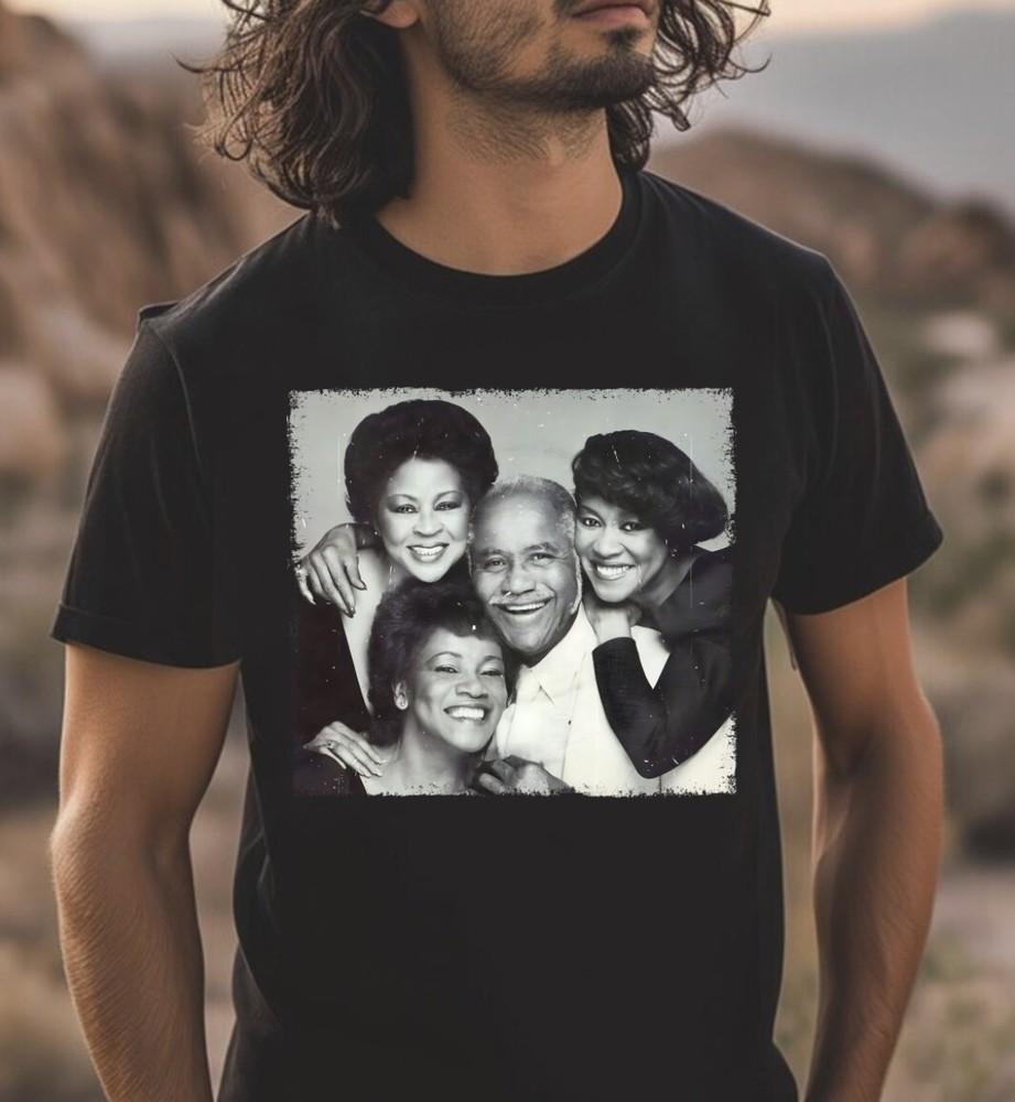 ЧЕРНАЯ ФУТБОЛКА THE STAPLE SINGERS, S-5XL Унисекс Футболка S