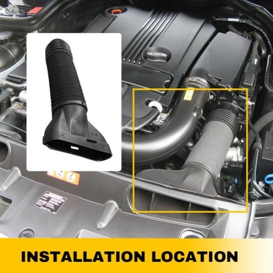 Air Cleaner Intake Hose Right Fits Mercedes C250 2012-15 1.8L 204.047 204.347 EA