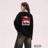 Unisex Long Sleeve Graphic Print Sweatshirt Streetwear Casual Pullover Men Women