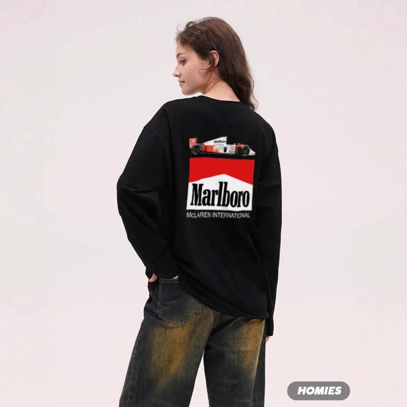 Unisex Long Sleeve Graphic Print Sweatshirt Streetwear Casual Pullover Men Women