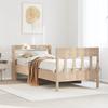 Vidaxl Struttura Letto Senza Materasso, 90X200 Cm, Legno Massello di Pino