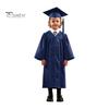 Children Kindergarten Graduation Uniform with Hat And Tassel V Neck Knee Length Long Sleeve Zipper Closure Elementary Graduation Robe Kids Graduation