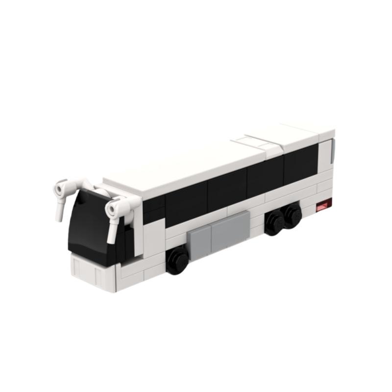 Building Block Mini Car Bus Trailer Camper Car Sports Car Assembled Toys Compatible