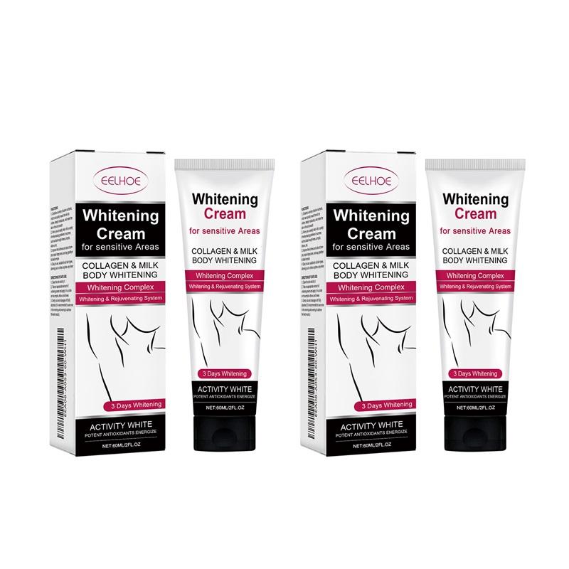 Vitamin C Underarm Whitening Cream Armpit Bleaching Knee Butt Brighten Remove Thigh Joint Dark Dullness Moisturizies Body Lotion