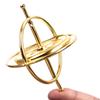 Metal Self-balancing Finger Gyroscope Toy Anti-gravity Colorful Metal Gyro Adults Kids Decompression Relief Spinning Toy Gift