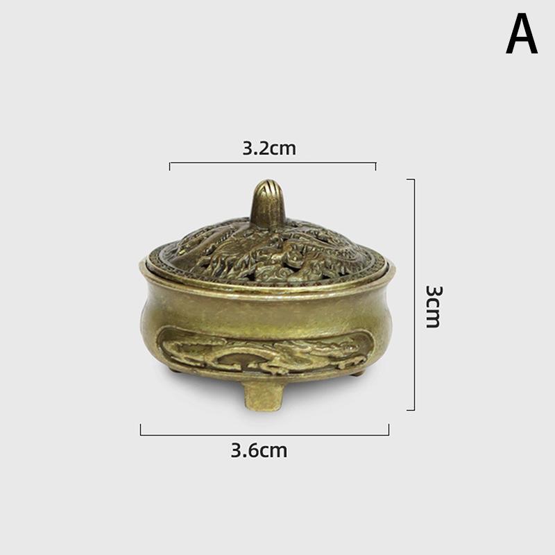 

Мини-курильница в стиле дзен, сплав благовоний, мини-курильница Boshan, китайская старинная, для украшения дома, держатель для благовоний из сандалового дерева