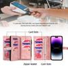 iPhone 17 Multi-functional Leather Wallet Case