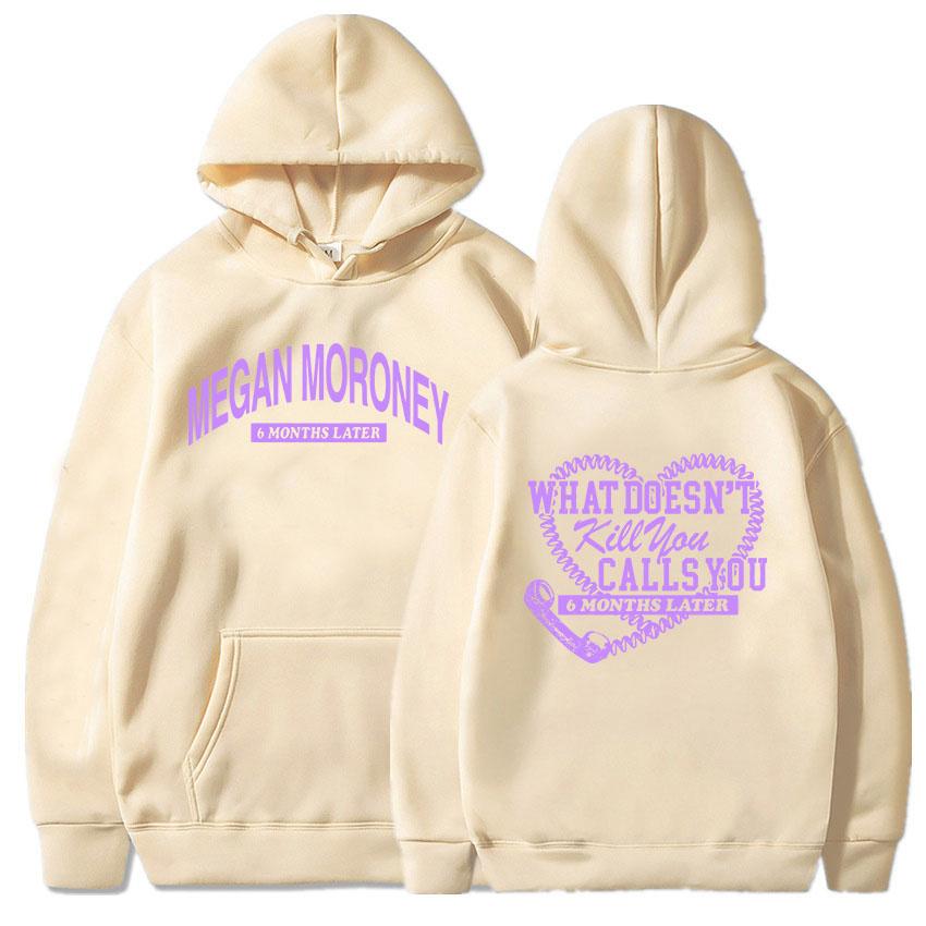 Megan Moroney 6 Months Later Hoodies Autumn Winter Warm Male Sweatshirt 2025 Album Graphic Pullovers Fashion Men Women Hoodie