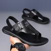 New Summer Men's Casual Beach Shoes Fashionable Outdoor Breathable and Lightweight Sandals Comfortable and Non Slip Flip Flops