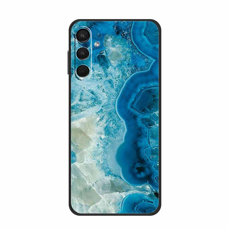 For Samsung Galaxy M15 F15 5G Case Marble TPU Silicone Soft Back Cover Phone Cases for SamsungM15 Mica Painted Cute New Coque