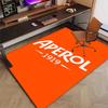 Aperol Spritz Polyester Carpet, Soft Indoor Mat for Office Chair, Living Room, Computer Desk - Decorative Home Office Rug Design