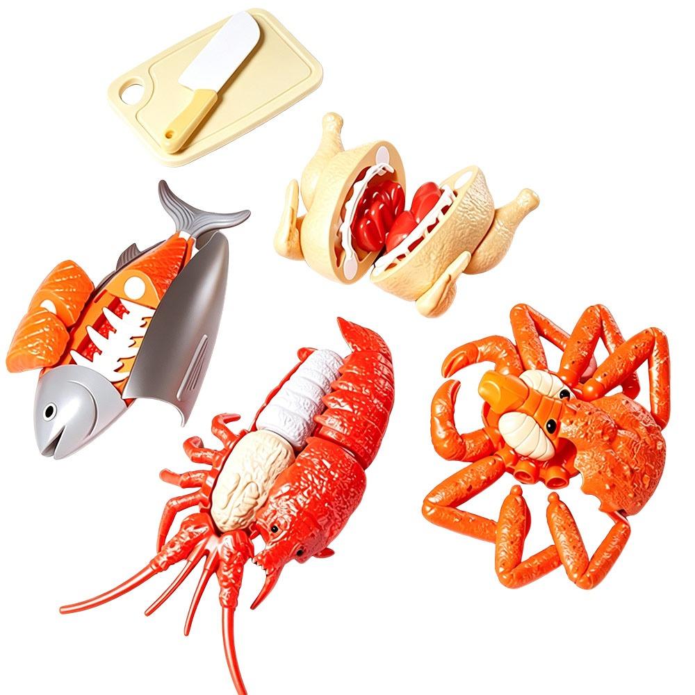 Sliceable Kitchen Play Food Detachable Peelable Food Toys New Toy Food Set Parent Child Game