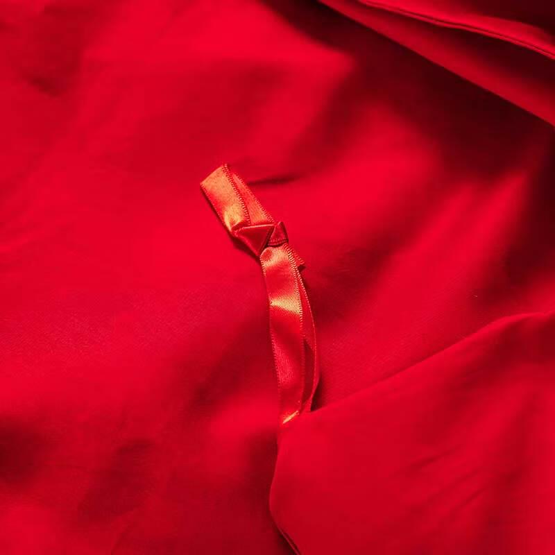 Hengyuanxiang Dragon Phoenix Wedding Bedding Set