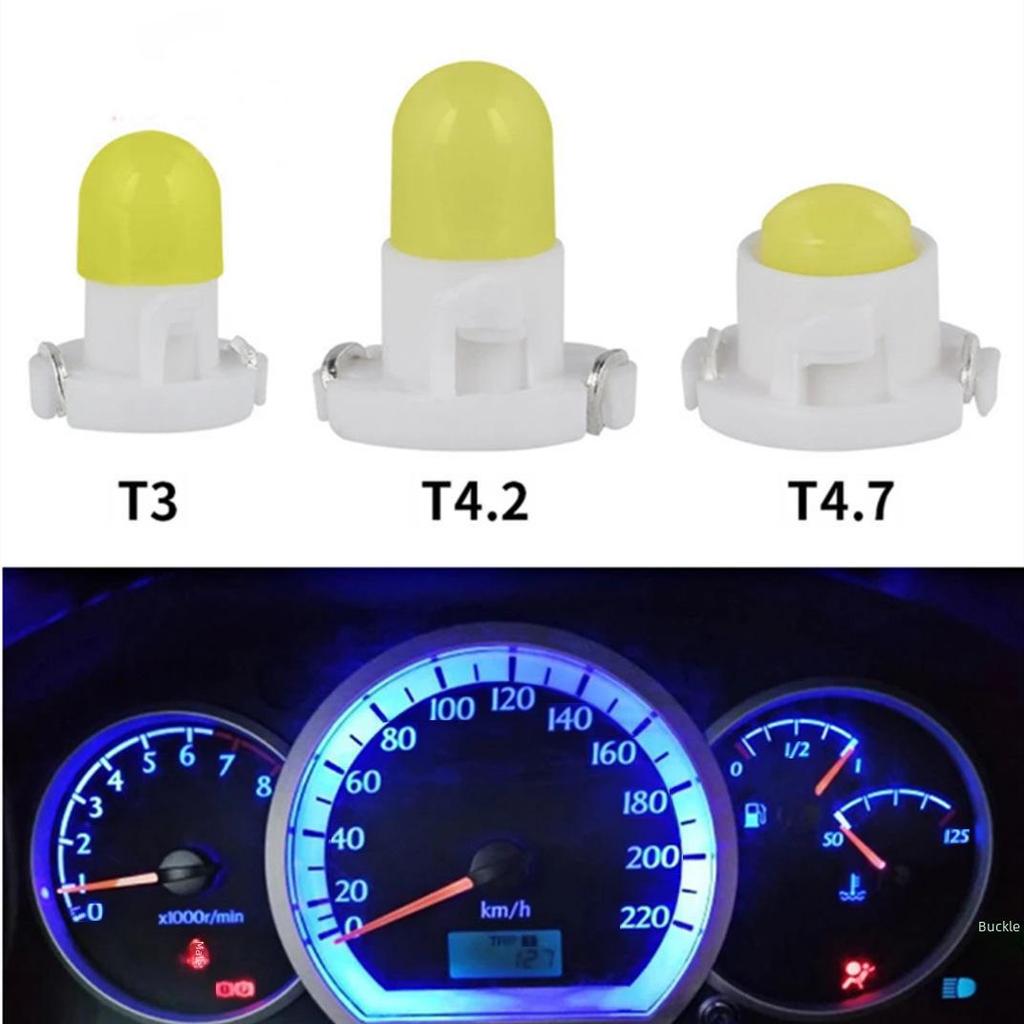 12V Car LED Instrument Bulb T3/T4.2/T4.7 COB Indicator & Display Light
