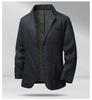 Men's Lightweight Linen Blazer - Light Blue, Breathable, Spring/Summer Casual Suit Jacket