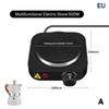 Tragbarer Kochfeld 500/1000W Elektrischer Herdplatte Kochfeld Arbeitsplatte 5 Leistungsstufen Multifunktionsherd Für Teekaffeemaschine