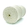 Baumwoll-Makramee-Schnüre Hellgrün 219 Yards lang 0,1 Zoll Durchmesser Weiche Strapazierfähige Baumwoll-Makramee-Kordel für DIY-Dekoration