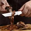 Cleaver Meat Fruit Fish Boning Knife Stainless Steel Blade Slicing Kitchen Knives Wood Handle Chef Barbecue Cooking Cleaver