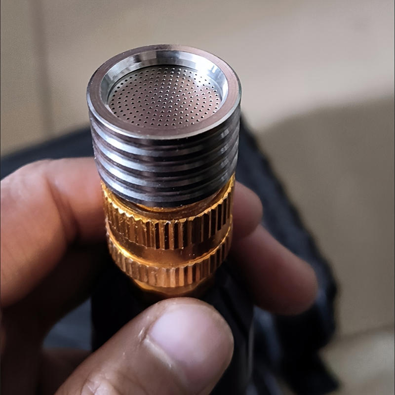 Small Flower Sprinkling 0.3 Hole High-pressure Car Washing Machine 1/4 Quick Insertion Water Size Showerhead Garden Watering Tire Washing Nozzle