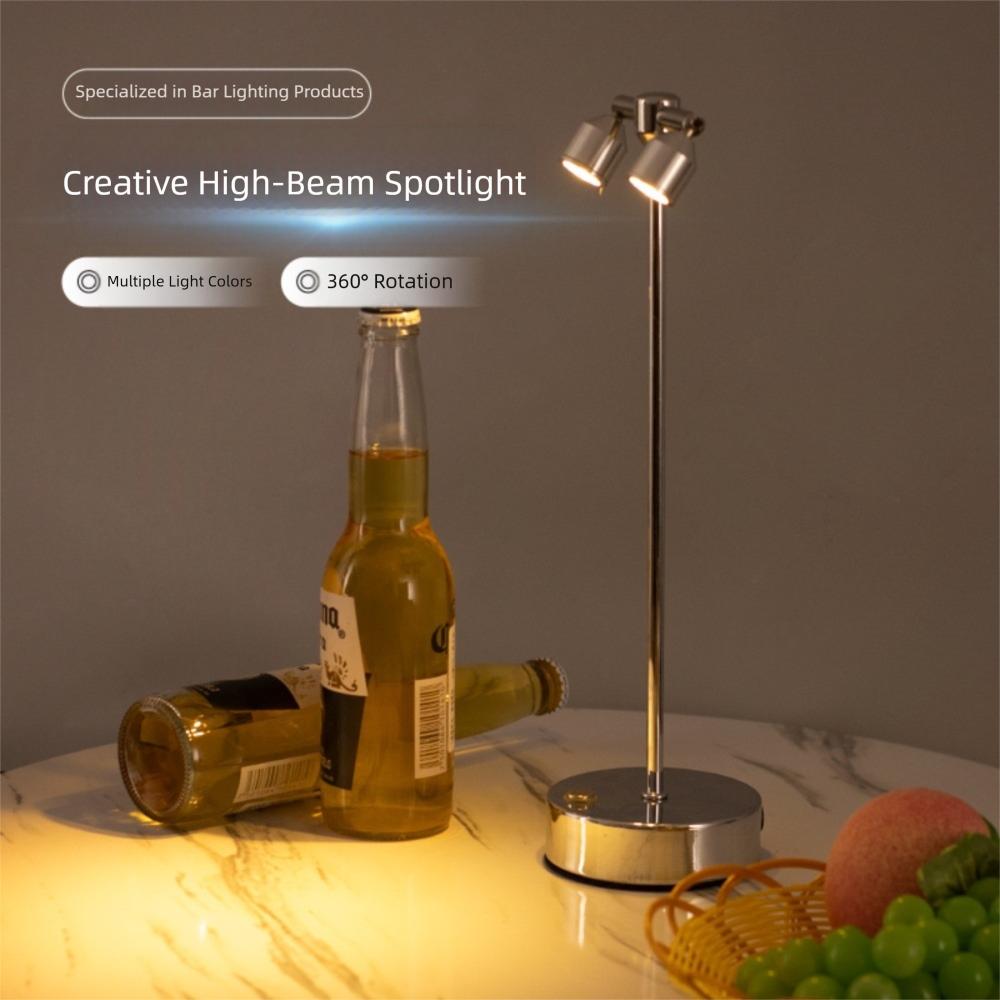 Retro LED Touch Desk Lamp Charging Decoration Lamp High Quality Spotlights  Bar Cafe