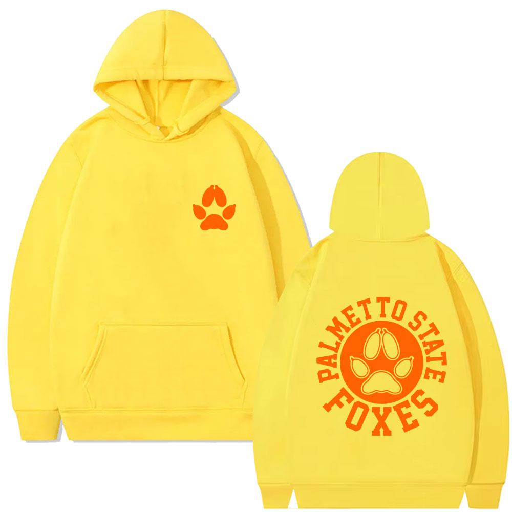 All for The Game The Foxhole Court Palmetto State Foxes Graphic Hoodie  Print Pullover Men Vintage Hoodies