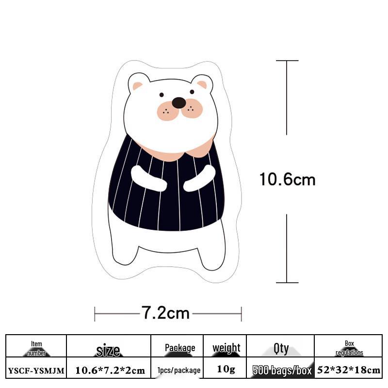 Cartoon Bear Baby Bath Sponge