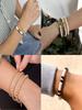 24 Cases of 5-color Clay Beads Interval Beads Gold Beads Girl Bracelet Jewelry DIY Jewelry Production