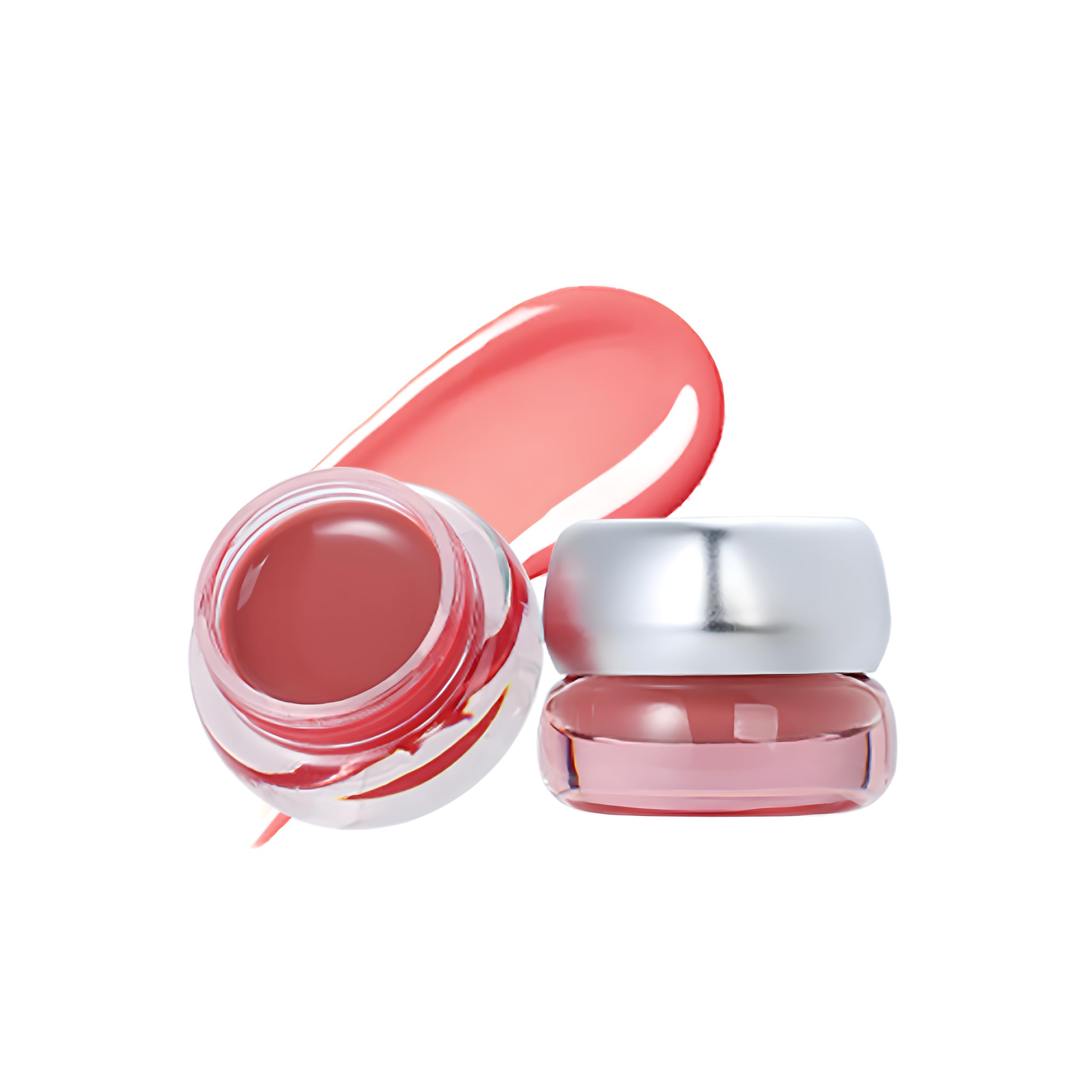 

HOJO WOO Lip & Cheek 2-in-1 Gel Texture, High Color Payoff, Juicy Finish, Glossy, Healthy Glow, Long-Lasting, Finger Application, Quick Makeup,